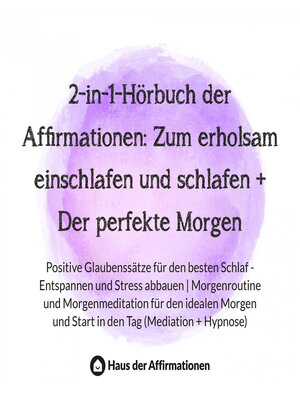 cover image of 2-in-1-Hörbuch der Affirmationen